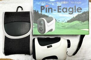 Pin-Eagle(ピンイーグル) ゴルフ用レーザー距離計　スコープ　箱・取扱説明書付き　中古品