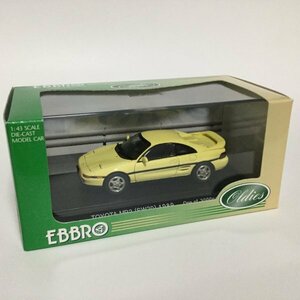 絶版 TOYOTA MR2 SW20 YELLOW 43267 EBBRO 1/43 トヨタＭＲ2 1987 イエロー