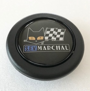 マーシャル ホーンボタン Marchal クラクションボタン ホーン momo ステアリングアクセサリー 内装 ブラック 黒猫