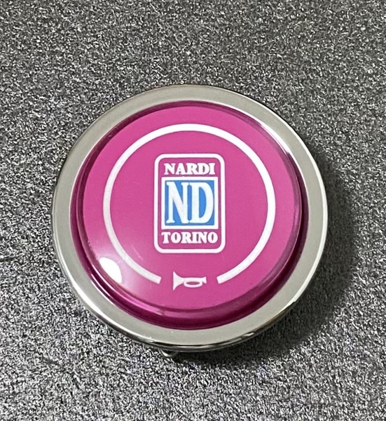 ナルディ ホーンボタン NARDI ピンク クラクションボタン 内装品