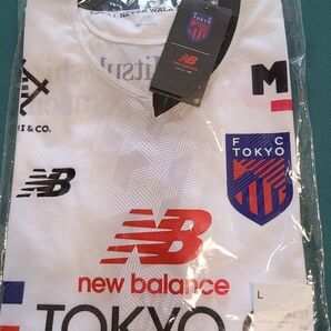 送料込★タグ付新品未使用★new balance★FC東京2024★2ndオーセンティックユニフォーム半袖