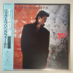 47795★美盤【日本盤】 Rick Springfield / TAO (道) ※帯付き