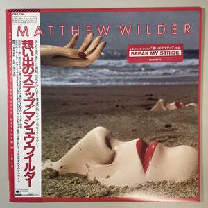 47821★美盤【日本盤】 MATTHEW WILDER / I DON'T SPEAK THE LANGUAGE ※帯付き