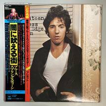 47879★美盤【日本盤】 BRUCE SPRINGSTEEN / DARKNESS ON THE EDGE OF TOWN ※帯付き_画像1