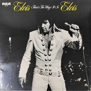 35324 ELVIS PRESLEY/THAT'S THE WAY IT IS *ジャンク