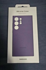 【新品未開封】Galaxy S24 Ultra Silicone Case　ダークバイオレット