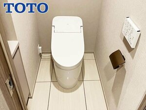 【展示未使用品】2023年製 TOTO ウォシュレット一体型便器 GG1 TCF9415/CS890B/NW1/ホワイト/タンクレストイレ/リモコン・手洗い場/P5838