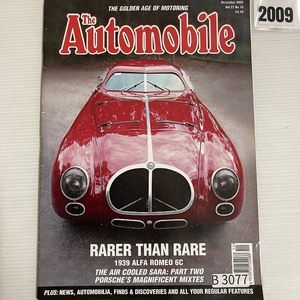 B3077　2009　「The Automobile」　オートモービル　英国旧車雑誌 英国車 雑誌 旧車　ビンテージ　クラシックカー　自動車