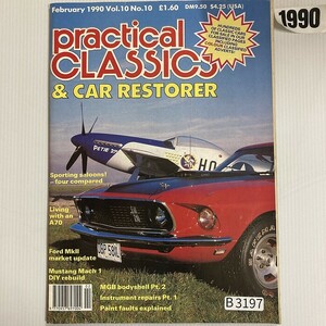 B3197「Practical CLASSICS」 プラクティカルクラシックス　英国旧車雑誌 英国車 旧車　ビンテージ　クラシックカー　自動車
