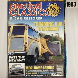 B3198「Practical CLASSICS」 プラクティカルクラシックス　英国旧車雑誌 英国車 旧車　ビンテージ　クラシックカー　自動車