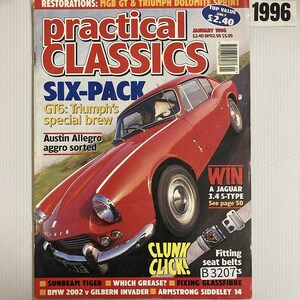 B3207「Practical CLASSICS」 プラクティカルクラシックス　英国旧車雑誌 英国車 旧車　ビンテージ　クラシックカー　自動車