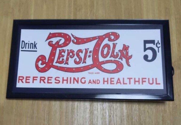 ペプシコーラ LED照明 壁掛けインテリア アメリカン雑貨
