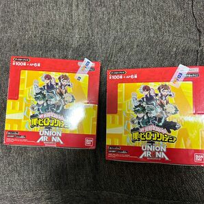 僕のヒーローアカデミア ユニオンアリーナ 2BOX 新品未開封