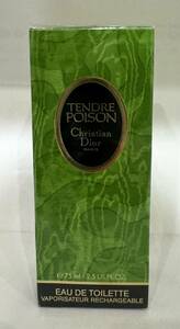 【未開封】Christian Dior クリスチャンディオール TENDRE POISON タンドゥル プワゾン EDT オードトワレ/75ml/ボトル ヴィンテージ 箱付