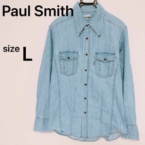 Paul Smith ポールスミス デニムシャツ シャツ 古着 L