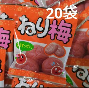 ねり梅 ２０入 駄菓子 子供会 お祭り くじ引き 縁日