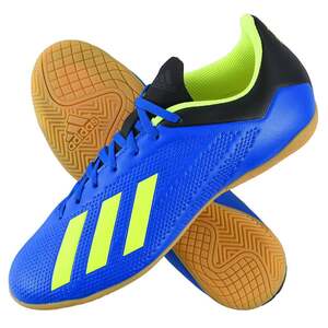 Неиспользованный ★ Adidas с меткой adidas adidas x tango 18,4 дюйма (синий x желтый) обувь для обуви для обуви 28 см.