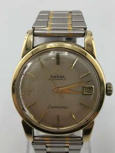 M91/OMEGA シータイマー自動巻き 稼動品 社外ベルト