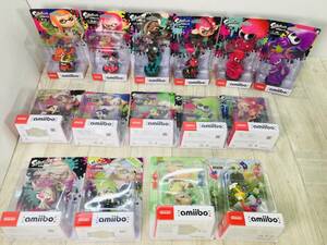 ★★未開封 ニンテンドー amiibo アミーボ 15個セット スプラトゥーン/ピクミン 同梱不可