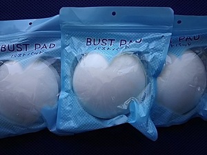  bust pad bla pad 3 sack new goods unused goods 