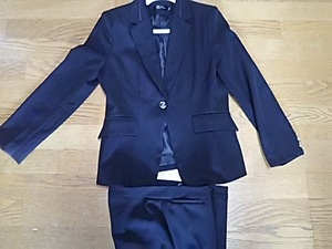 パンツスーツ　サイズXL　黒　セットアップ・フォーマル・セレモニー　ズボン股下約77cm　美品