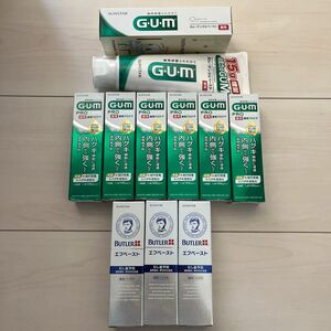サンスター　GUM、エフペースト　歯磨き粉