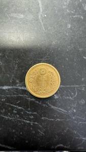  Meiji 40 year new 10 jpy gold coin 