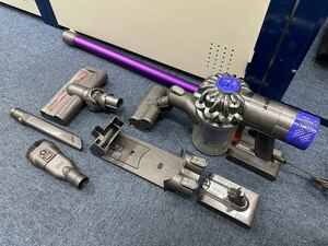 dyson ダイソン コードレスクリーナー 掃除機 v6 motorhead SV07 通電確認済み 動作不良 ジャンク 未清掃 サイクロン式 コードレス掃除機 