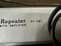 National SOLID STATE REPEATER RP-981 ナショナル マイクロホンミキサー 動作未確認_画像3