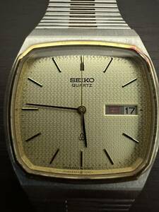 SEIKO セイコー メンズ 腕時計 クォーツ 不動 電池切れ 記念刻印あり 5933-5040