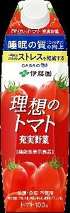. wistaria . completion vegetable ideal. tomato paper pack 1000ml x6ps.@/ roof type cap attaching container / breaking the seal front normal temperature preservation possible 