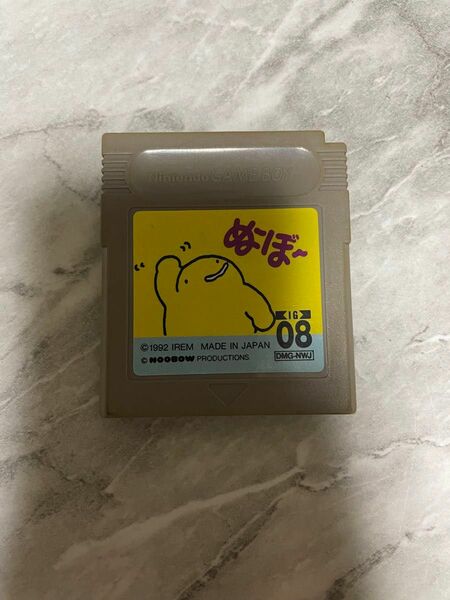 ゲームボーイ　ぬーぼー　カセット