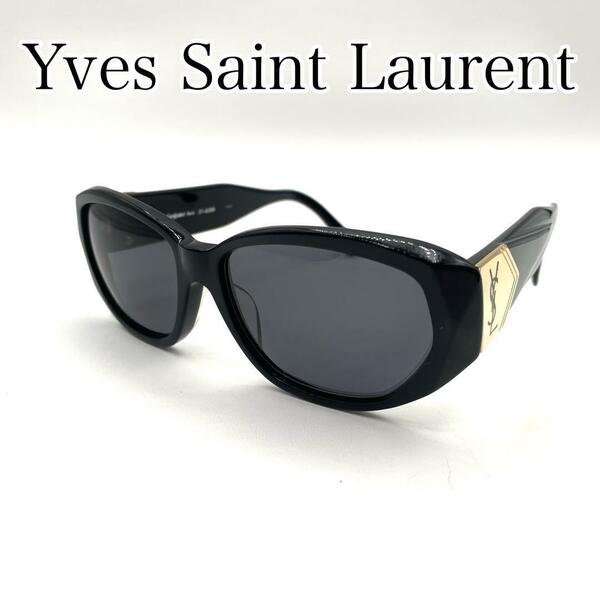 Yves Saint Laurent イブサンローラン　サングラス　ブラック×ゴールド　6506