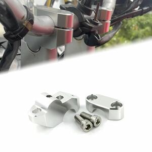 フィットducatiムルティストラーダ1000 1100 620ハンドルバーライザー22mm78インチ ハンドルバーライザーバック移動よみえら標準ハンドルバ