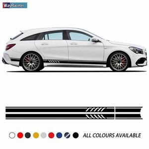 メルセデスベンツc117 x117 w117 c118 x118 claクラスcla45amg cla35用ブレーキサイドステッカー エディション1