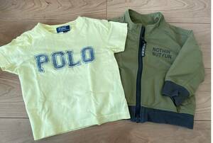 BREEZE 薄手ブルゾン ＆ ラルフローレン　POLO RALPH LAUREN Tシャツ サイズ:80cm セット