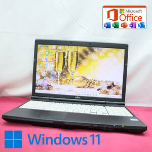 ★中古PC 高性能3世代i3！320GB★A572/FX Core i3-3110M Win11 MS Office 中古品 ノートPC★P71038