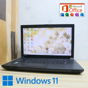 ★美品 高性能4世代i3！320GB★B554/L Core i3-4000M Win11 MS Office 中古品 ノートPC★P70483