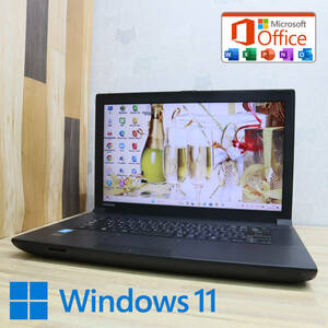 ★美品 高性能4世代i3！320GB★B554/L Core i3-4000M Win11 MS Office 中古品 ノートPC★P71369