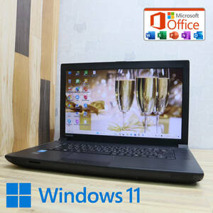 ★美品 高性能4世代i3！320GB★B554/L Core i3-4000M Win11 MS Office 中古品 ノートPC★P71413