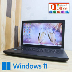 ★超美品 高性能4世代i3！320GB★B554/L Core i3-4000M Win11 MS Office 中古品 ノートPC★P70490