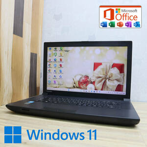 ★超美品 高性能4世代i3！320GB★B554/L Core i3-4000M Win11 MS Office 中古品 ノートPC★P71345