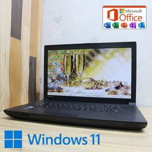 ★超美品 高性能4世代i3！320GB★B554/L Core i3-4000M Win11 MS Office 中古品 ノートPC★P71356