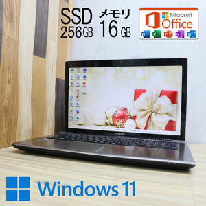 * beautiful goods height performance i5! new goods SSD256GB memory 16GB*T572/W Core i5-3210M Web camera Win11 MS Office2019 Home&Business Note PC*P67884