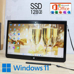 ★美品 高性能6世代i5！SSD128GB★Q736/P Core i5-6300U Webカメラ Win11 Microsoft Office 2019 Home&Business 中古品 ノートPC★P68041