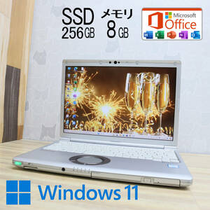* used PC height performance 8 generation 4 core i5!SSD256GB memory 8GB*CF-SV7 Core i5-8350U Web camera Win11 MS Office2019 Home&Business*P70600