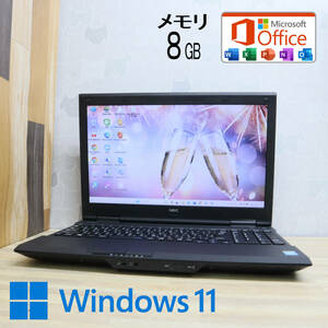 ★美品 高性能4世代i5！500GB メモリ8GB★VK27M Core i5-4310M Win11 MS Office 中古品 ノートPC★P70522