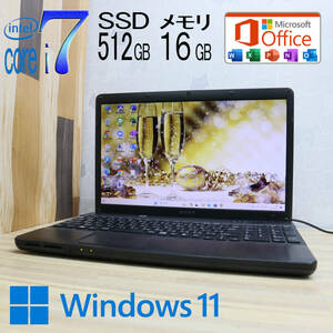 ★超美品 最上級4コアi7！新品SSD512GB メモリ16GB★VPCEH38FJ Core i7-2670QM Webカメラ Win11 MS Office2019 Home&Business★P70864