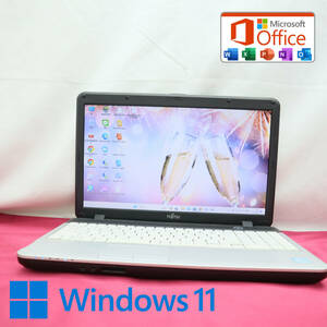 ★美品 高性能2世代i3！250GB★A531/DX Core i3-2330M Win11 MS Office 中古品 ノートPC★P71027