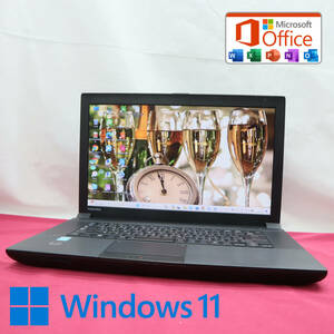 ★美品 高性能4世代i3！320GB★B554/L Core i3-4000M Win11 MS Office 中古品 ノートPC★P71403